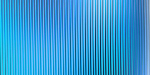 Obraz premium Cool Blue and Teal Vertical Stripes Abstract Background