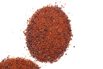 Black Himalayan salt, rock salt granules