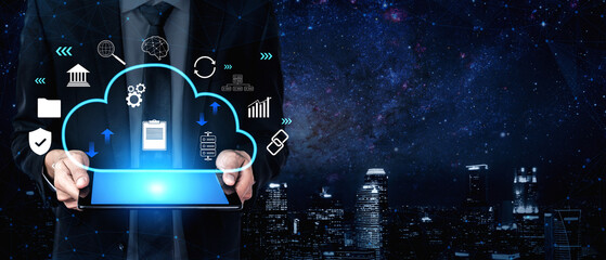 A cloud computing platform for enterprise business solutions. A central system for data storage,...