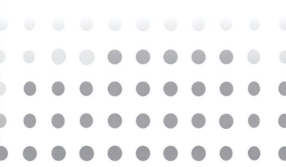 Gray circles gradient on white