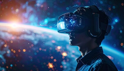 VR/AR Interface World Exploration and Immersive Technology