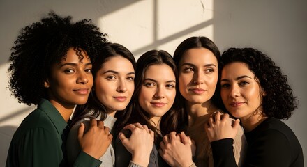 Diverse Group of Friends Enjoying a Picnic in a Sunny Park