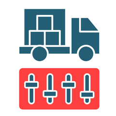 Freight Management  Icon Set Multiple Style Collection