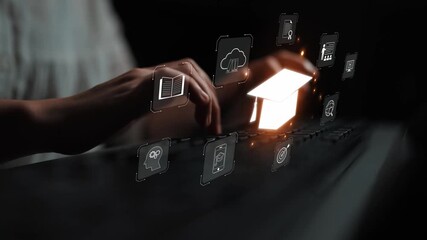 Online learning system combining digital education, e-learning, and virtual classroom to enhance learning, assessment, and global knowledge sharing. Marrow - Powered by Adobe