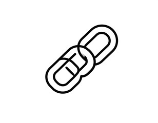 Link Chain Connection Symbol.