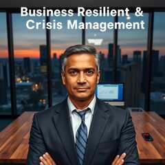 portrait of a handsome businessman