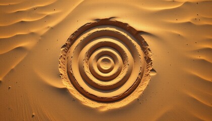 Desert sand patterns aerial view nature photography arid landscape abstract design spiral formations