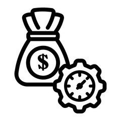 liabilities Line Icon