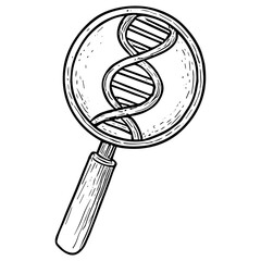 DNA with Magnifier