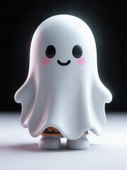 3D Halloween ghost