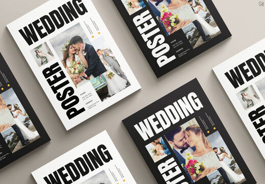 Wedding Poster Layout