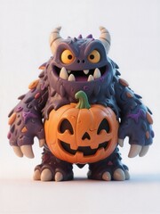 3D Halloween monster