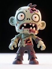 3D Halloween monster