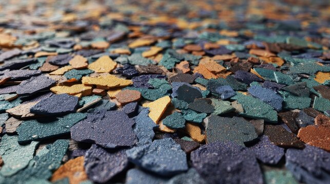 color flake flooring textured backdrop close up color flakes enhance flooring aesthetics and functionality sprinkle with flake stone and level