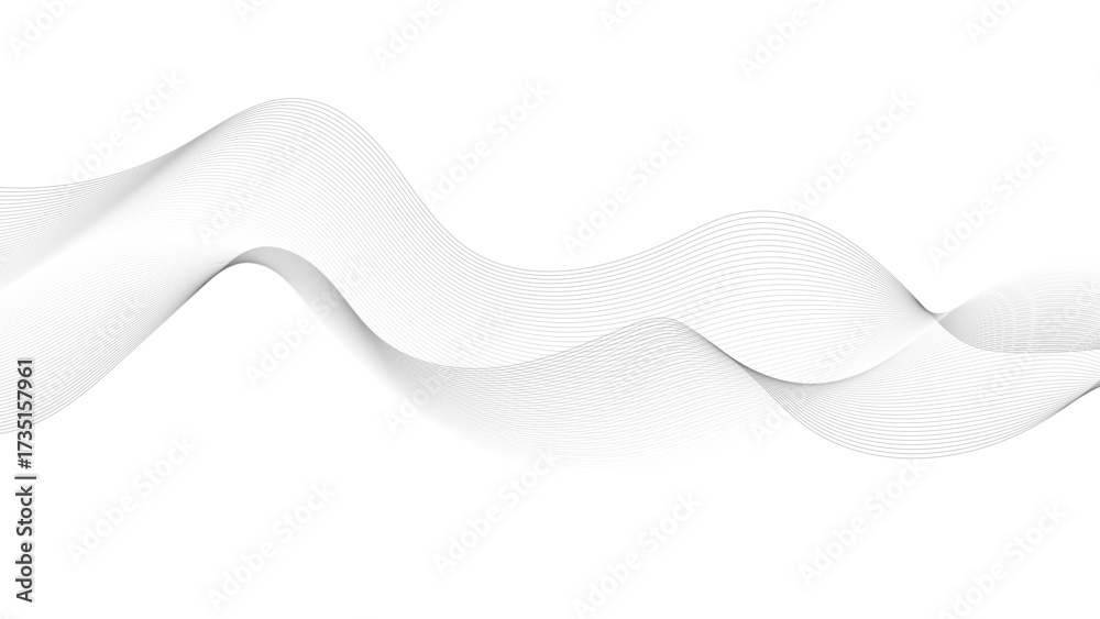 Poster abstract black and whit wave element for design. digital frequency track equalizer. stylized line ar