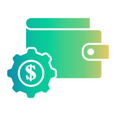 wallet Gradient icon