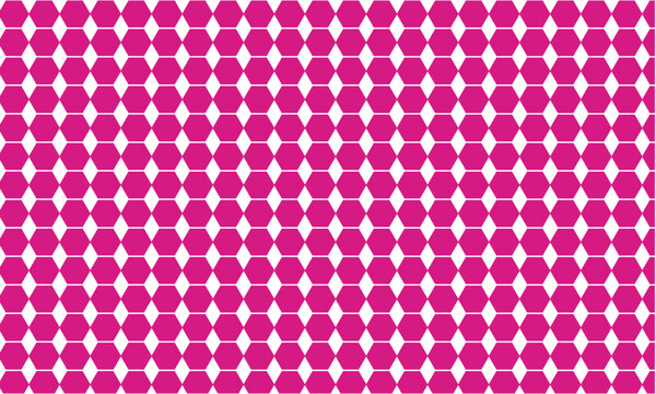 imagen horizontal de rombos de colores rosa con blanco 