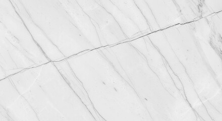 White Marble Texture Background with Gray Veins and Subtle Variations Surface