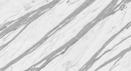 White marble texture background with gray veins, detailed and elegant surface