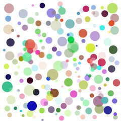 seamless polka dots pattern . seamless pattern with circles .abstract geometric background . abstract background with rainbow