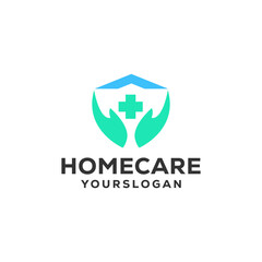 Modern Homecare Logo Design Representing Compassionate Support and Healthcare Services
