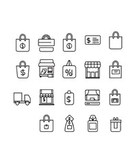 business icons set