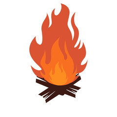 bonfire icon vecktor
