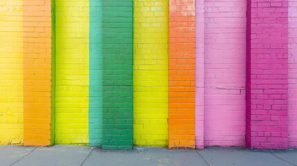 Colorful Abstract Wall Mural