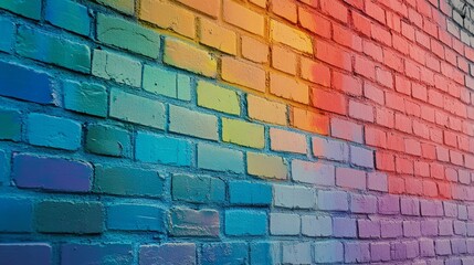 Colorful Abstract Wall Mural