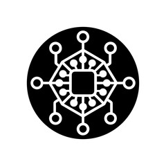 machine learning algorithm icon 