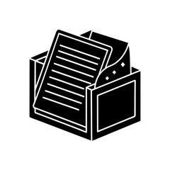 archival science document icon 