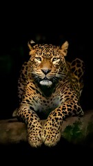 portrait of a leopard