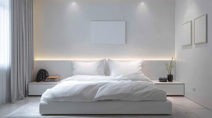 bedroom in hotel