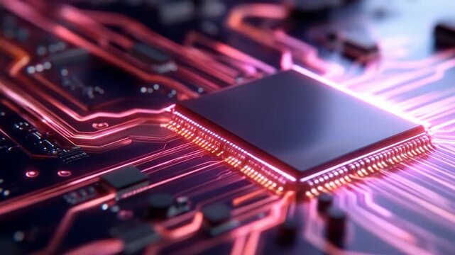 Microchip technology circuit board semiconductor processor central processing unit