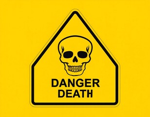 Obraz premium Warning sign