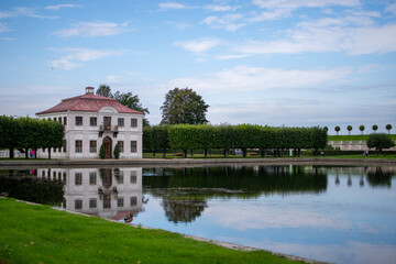 Fototapeta premium Beautiful landscape of the water surface