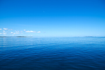 Fiji Tourism Turquoise Blue Sea And Sky Tropical View