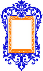 Ornate Frame with Floral Swirls and Detailed Border, Glass border, image frame, page cover border decoration, floral corner, cover design.
Elegant Floral Border with Intricate Leaf and Bloom Details, 