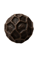Black Peppercorns Isolated High quality Realistic image.