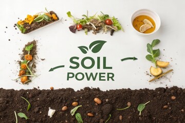 Kitchen Scraps Composting Process Turns Waste Into Soil Power