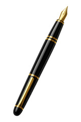 Black Fountain Pen High quality Realistic image.