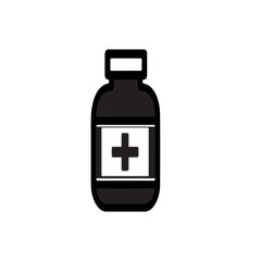 Medicine Bottle Illustration