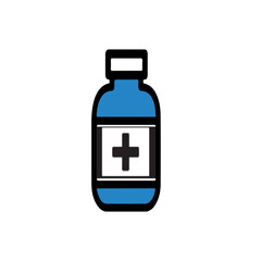 Obraz premium Medical bottle icon