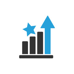 business graph icon
