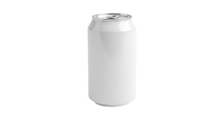 Blank White Aluminum Beverage Can Mockup featuring can, beverage, drink, aluminum, metal perfect for branding and