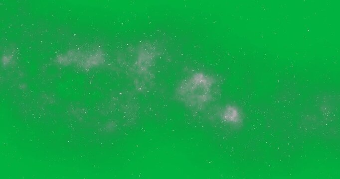 Animation of stars on transparent background