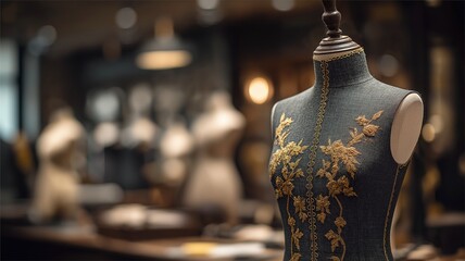 Professional fashion apparel production using mock mannequins