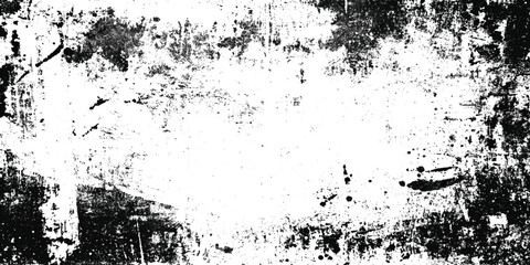 black and white rough vintage distress, Texture of old surface on background, blank white grunge ripped torn posters crumpled background.