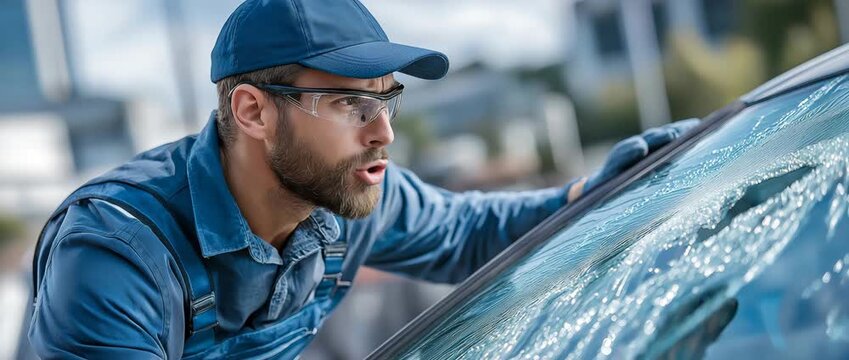 replacement of the windshield