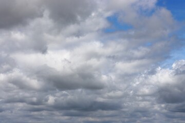 Dark cloudy sky cloudscape background